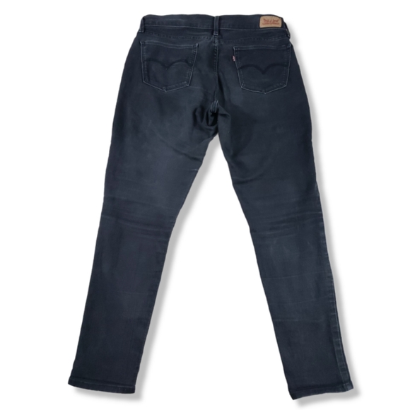 Levi's 710 Super Skinny Jeans Denim Pants Stretch Midrise 30x28 - Picture 2 of 9